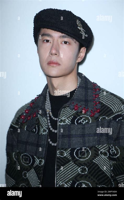 Wang Yibo Attending The Chanel Womenswear Fallwinter 2024 2025 Show As