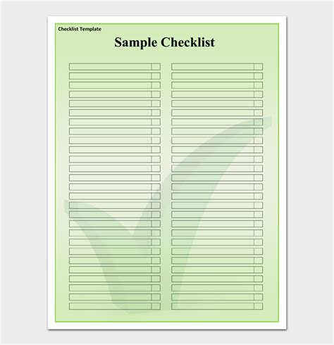 Task List Template Pdf