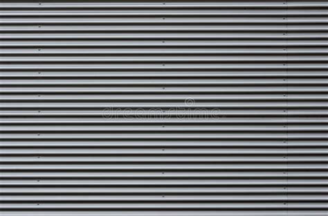 Fachada Ondulada Da Chapa Metálica Imagem De Stock Imagem De Ferro