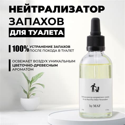 Нейтрализатор запаха в туалет, освежитель воздуха by MAF - купить с ...