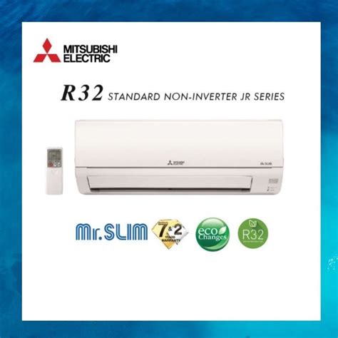 Hp Mitsubishi Electric Aircond R Standard Non Inverter Jr Series