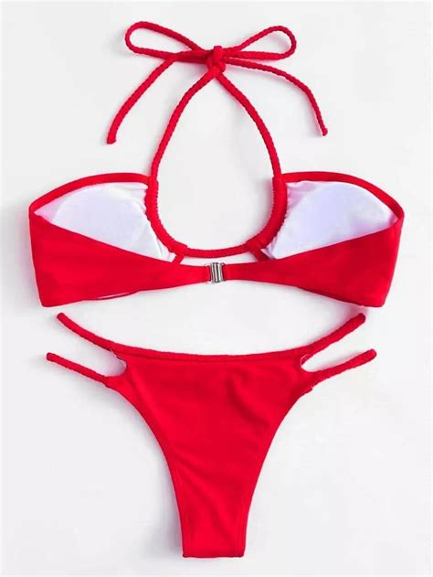 Braided Strap Cut Out Bikini Set Artofit