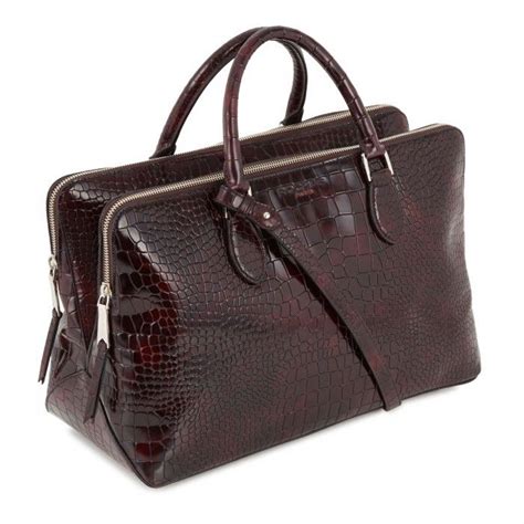 Rochas Reptile Effect Patent Leather Tote Harvey Nichols Leather Tote