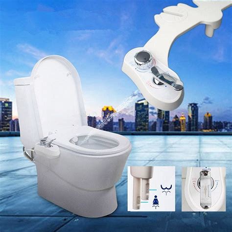 High Quality Plastic Bidet With Double Nozzles Women Washing Butt Smart Seat Bidet Hot And