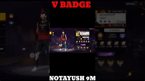 V Badge Ungraduategamer Guild Player Send Me Request Shorts Satvik