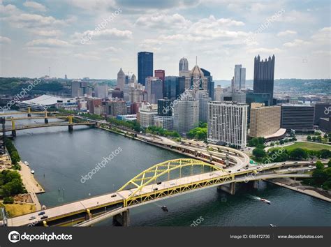 City Pittsburgh Aerial Drone Photography Pittsburgh Pennsylvania June ...