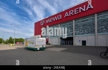 Visiting Mewa Arena In Mainz Germany Stock Photo Alamy