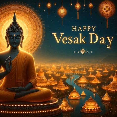 Premium Photo Happy Vesak Day Festival Background Vesak Day Buddha