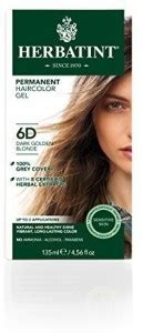 Herbatint Herbatint Permanent Herbal Haircolor Gel Dark Golden Blonde D Ounce