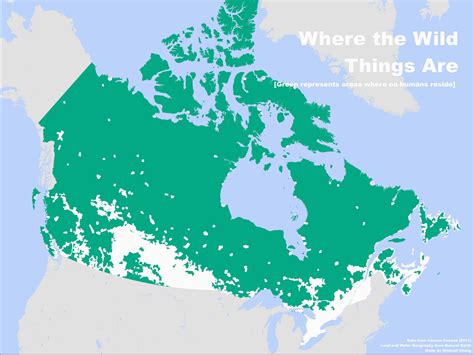 Map Of Canada by Population Density | secretmuseum