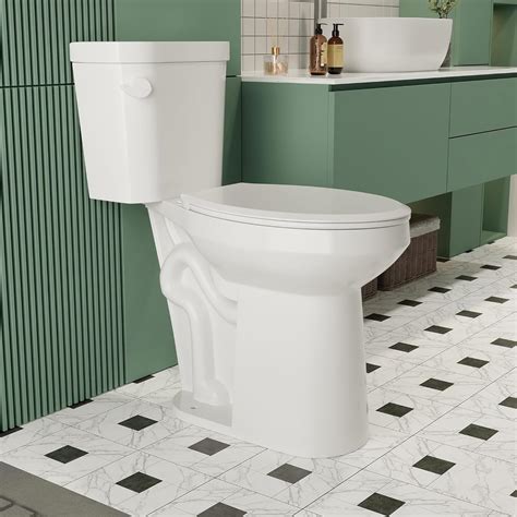 Deervalley 21 Inch Extra Tall Toilets For Seniors Two Piece Toilets