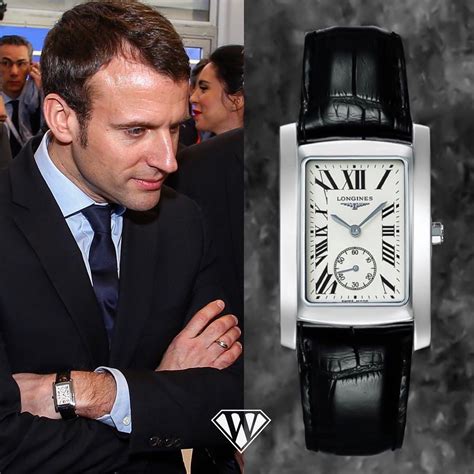 Emmanuel Macron - Longines DolceVita - Superwatchman.com