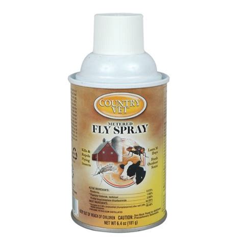 Country Vet Metered Fly Control Spray, Refill, 30 Day Supply ...