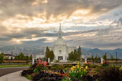 Orem Temple - Tranquility. Robert A. Boyd Fine Art and LDS Temples