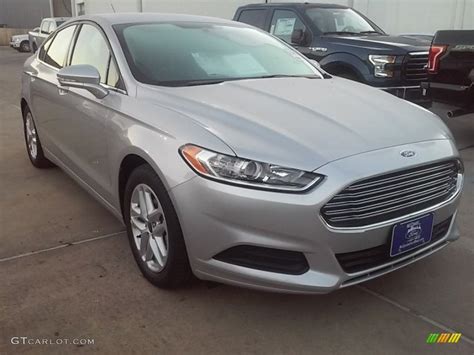 2016 Ingot Silver Metallic Ford Fusion Se 113296013 Photo 18 Car Color Galleries