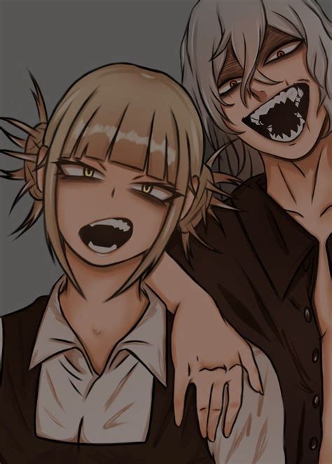 Himiko Toga Shigaraki Tomura Dabi Personajes De Anime Parejas De