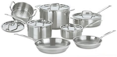 Cuisinart Mcp 12 Multiclad Pro Stainless Steel 12 Piece Cookware Set