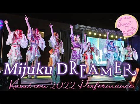 Sweet Note Idols Mijuku Dreamer Live Dance Performance Kami Con