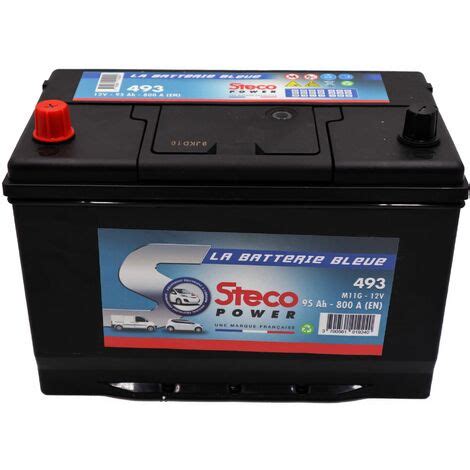 Batterie V Ah A X X Mm Stecopower