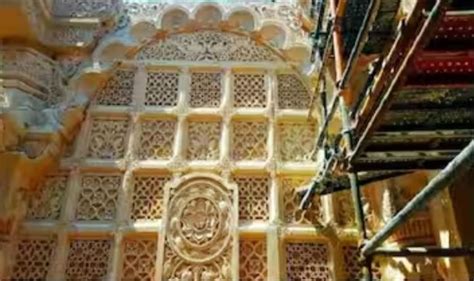 Exquisite Carvings Of Ram Mandir Revealed