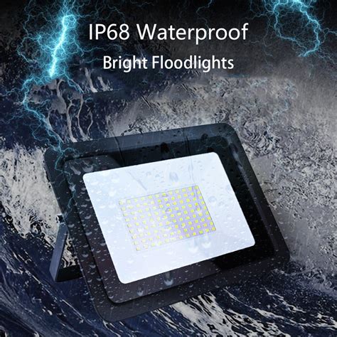 10w 20w 30w 50w 100w Ac220v Outdoor Ip68 Waterproof Floodlight For