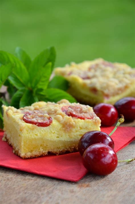 Kirschen Topfen Streuselkuchen Von Baking Barbarine Delicat Io