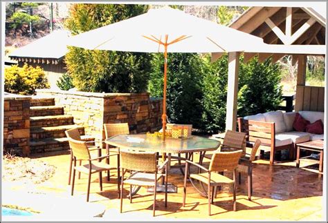 Patio Dining Set With Umbrella - Patios : Home Design Ideas #5zPevoGn932041