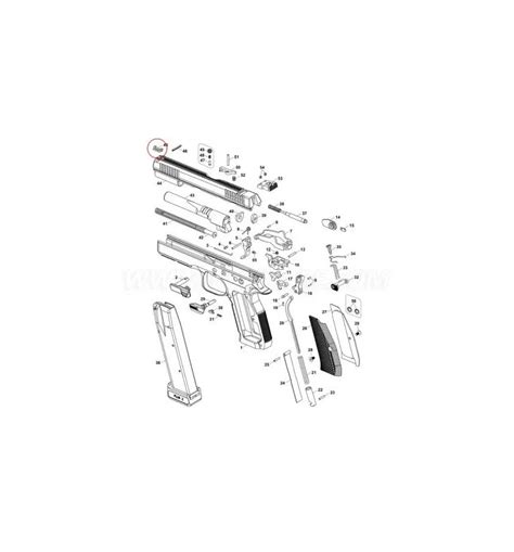 Cz Shadow Front Sight With Fiber Optic