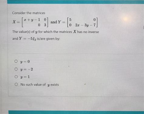 Solved Suppose That We Are Given Two Square Matrices A And B