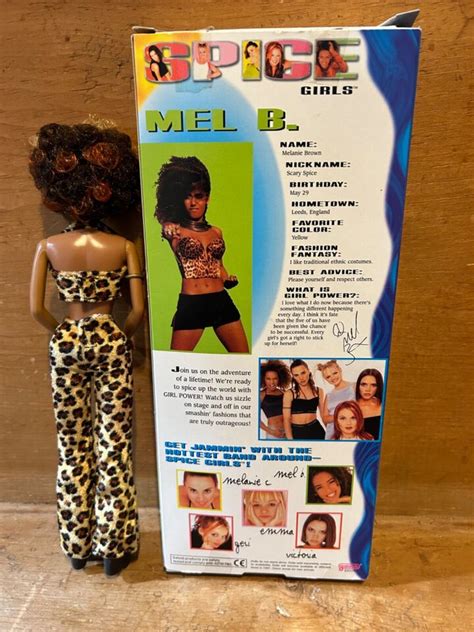 Vintage 1997 Spice Girls Fashion Music Doll Scary Spice Melanie Brown