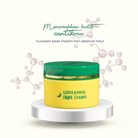 Temulawak Whitening Night Cream Keterangan Produk Pt Usaha Sukses