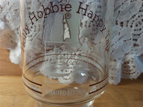 Holly Hobbie Coca Cola Limited Edition Glass Etsy