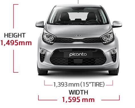 Kia Picanto Specs 5 Door Hatchback Kia Motors Aruba