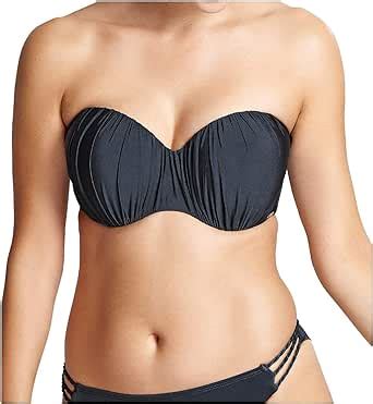 Panache Swim Marina Moldeado Bandeau Bikini Sin Tirantes Para Mujer