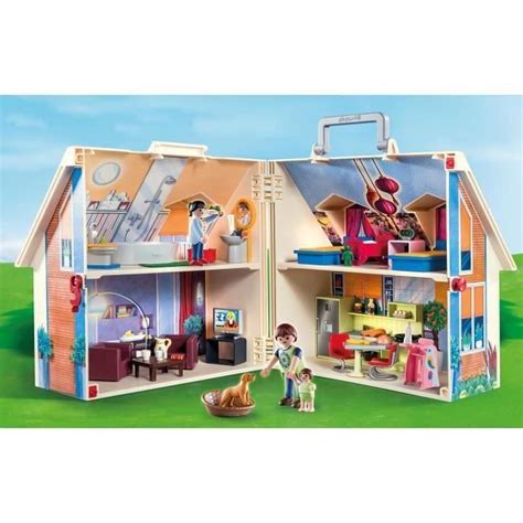 Shot Case Playmobil Maison Transportable Cdiscount Jeux