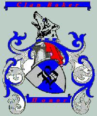 The Baker Coat of Arms that I found is on the left