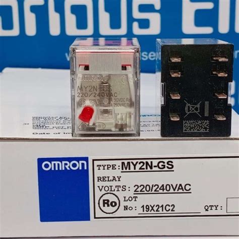 Jual Omron My2N Gs 220V 240V Ac Relay 8 Pin Original My Gs Socket Pyf