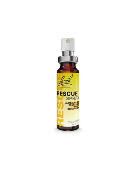 Spray Rescue Remedy Flores De Bach Originales Ml Ecocash