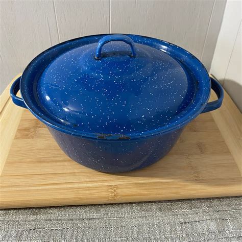 Enamelware Pots Etsy