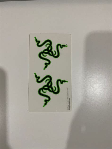 Razer Sticker Hobbies Toys Collectibles Memorabilia Fan