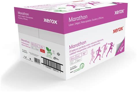 Caja De Papel Bond Marathon Xerox G M Hojas De Tama O Carta