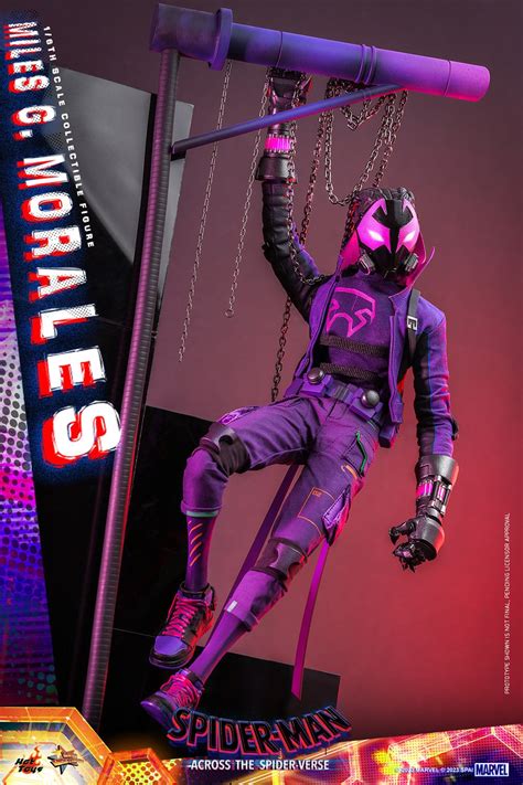 Hot Toys Miles G Morales Sixth Scale Figure Spider Man Limited Collectible Comic Concepts