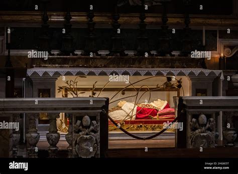 The Tomb Of Pope John Paul Ii Stock Photo Alamy