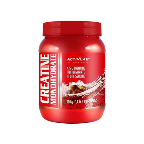 Creatine Monohydrate 500g ACTIVLAB Cena Dawkowanie Opinie