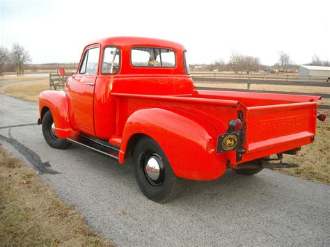 1951 Chevy 12 Ton Pickup Truck Rare 5 Window Deluxe Cab Classic