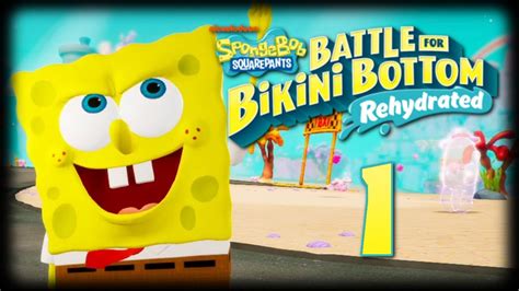 Spongebob Schwammkopf Battle For Bikini Bottom Rehydrated 001 Angriff Der Roboter YouTube