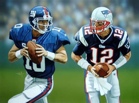 Eli Manning Horse Drawing Tom Brady