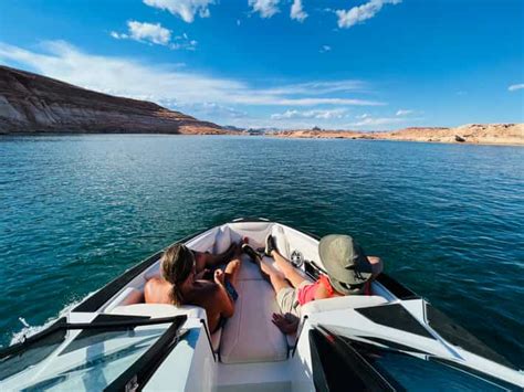 Page Antelope Canyon Boat Tour With Lake Powell And Glen Dam Getyourguide