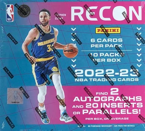 202223 Panini Recon Basketball Hobby Box Talkin Baseball