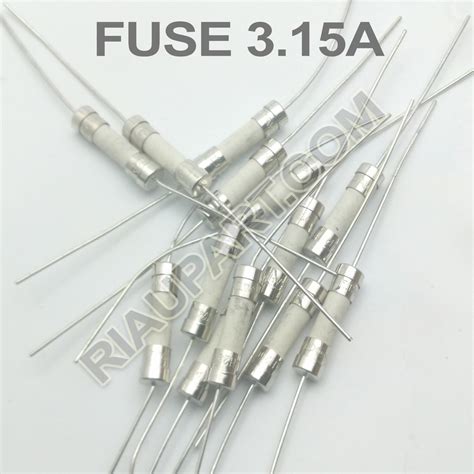 Jual FUSE SEKRING KERAMIK 3 15A 250Volt SOLDER Shopee Indonesia